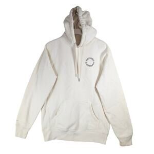 Haerfest If Nothing Changes INC Hooded Sweatshirt White Men’s Size Medium M USED